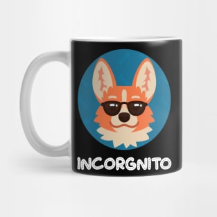 Incorgnito Dog Lover Corgi Cute Gift Mug